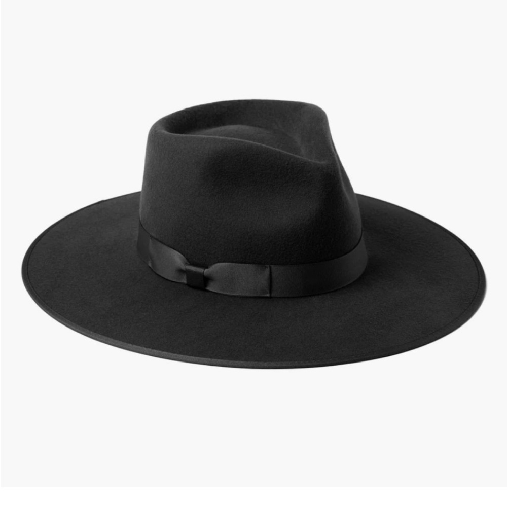 Lack of Color Black Noir Rancher Wide-Brim Hat